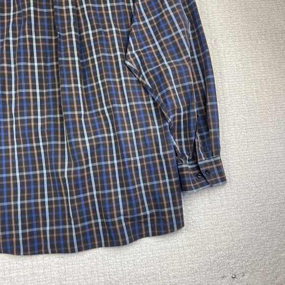 Lot of x2 Forsyth of Canada Dress Shirts Wrinkle Free Lined / Plaid Men Sz 2XL - Picture 16 of 16